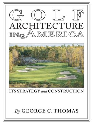 cover image of Golf Architecture in America